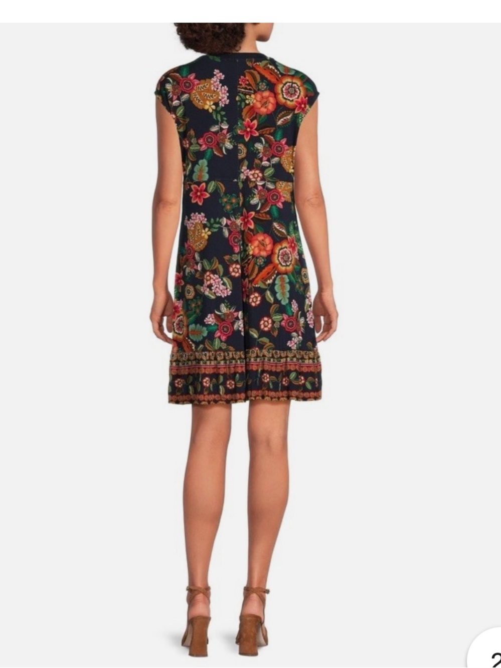 NWT JOHNNY WAS The Janie Clarkwood Favorite Tank Tiered Dress - Picture 2 of 6